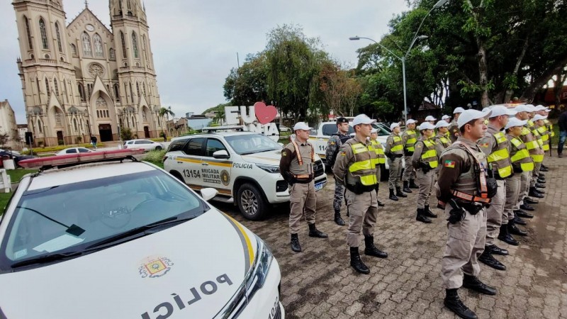 Operação Plano Tático Operacional, lançamento em Santa Cruz do Sul