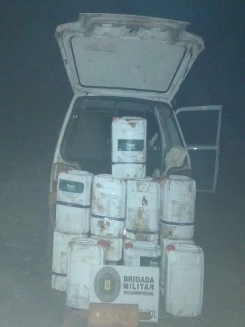 Brigada Militar prende homem por contrabando de agrotóxicos em Campo Novo