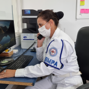 sala da secretaria da agência transfusional