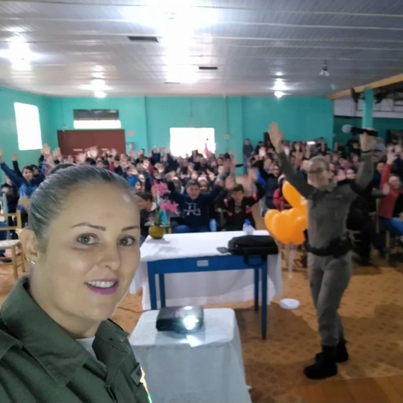 BM participa de conversa sobre prevenção aos crimes de abuso e exploração sexual infantil em Braga