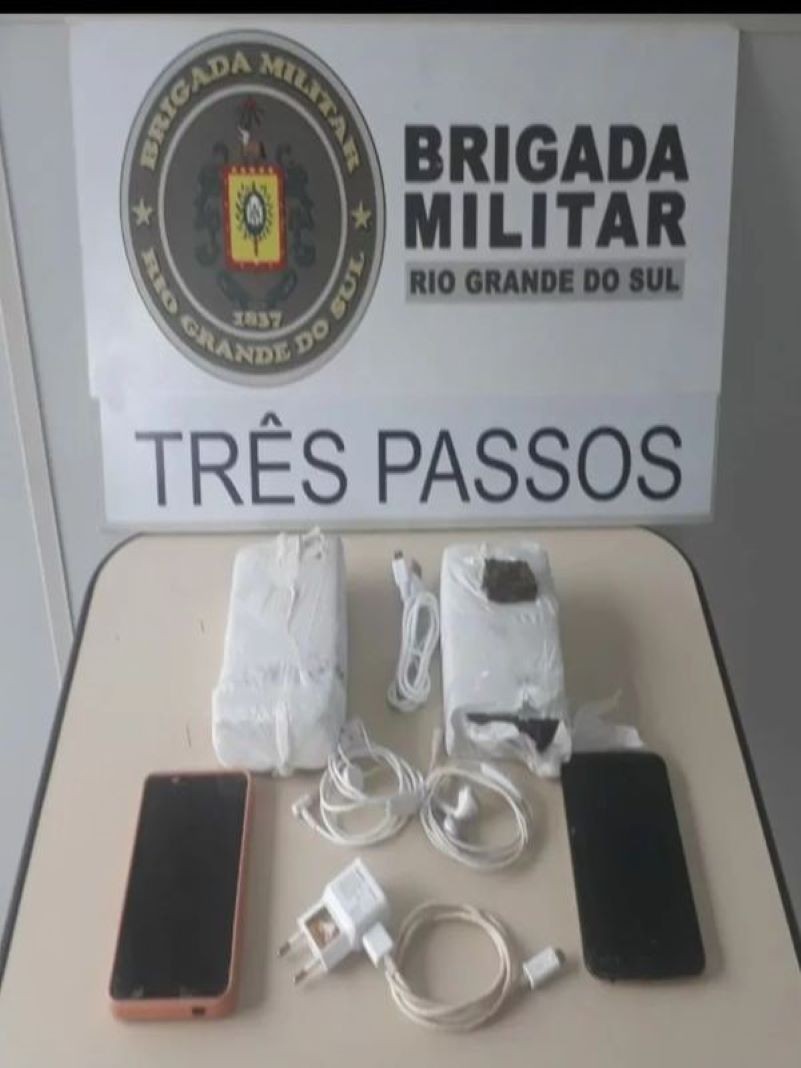 Brigada Militar prende três homens por tráfico de drogas em Três Passos