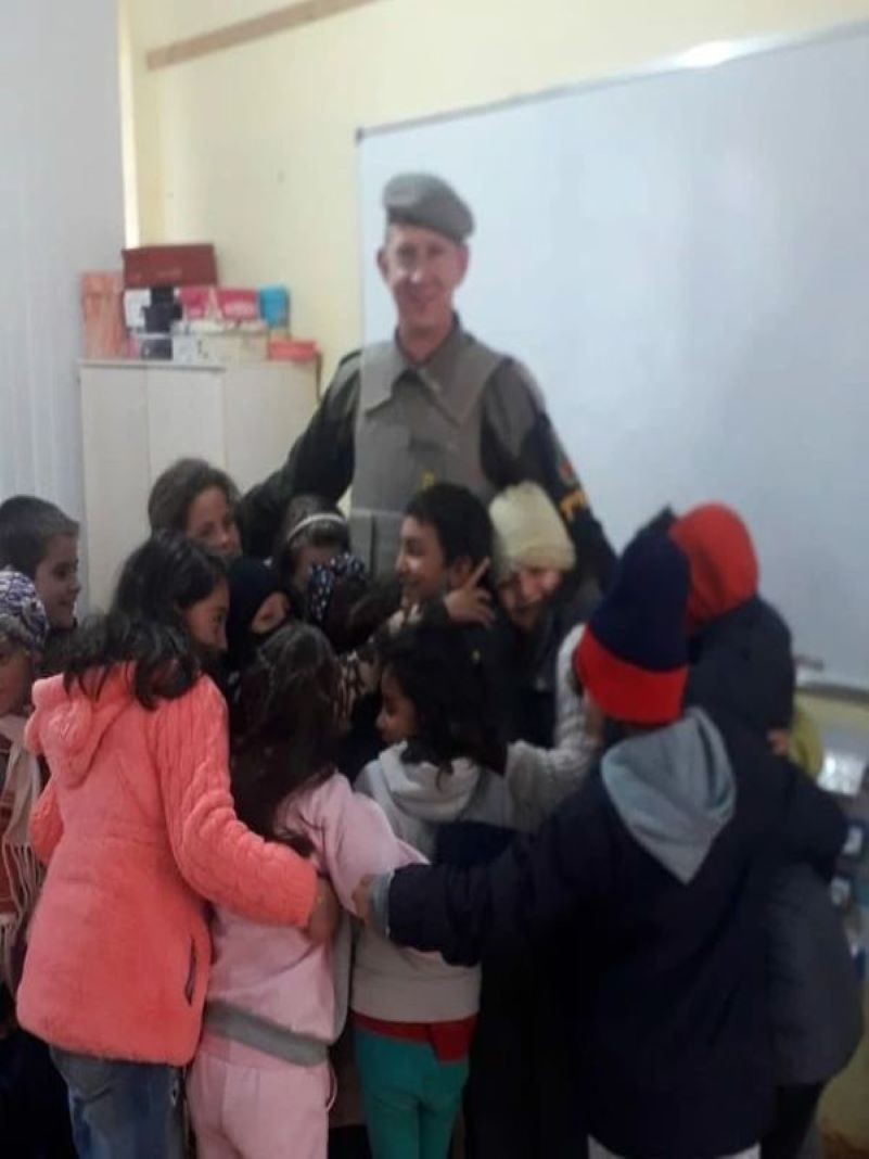 Brigada Militar participa de conversa com alunos da Escola Municipal Mario Lorenzão em Campo Novo