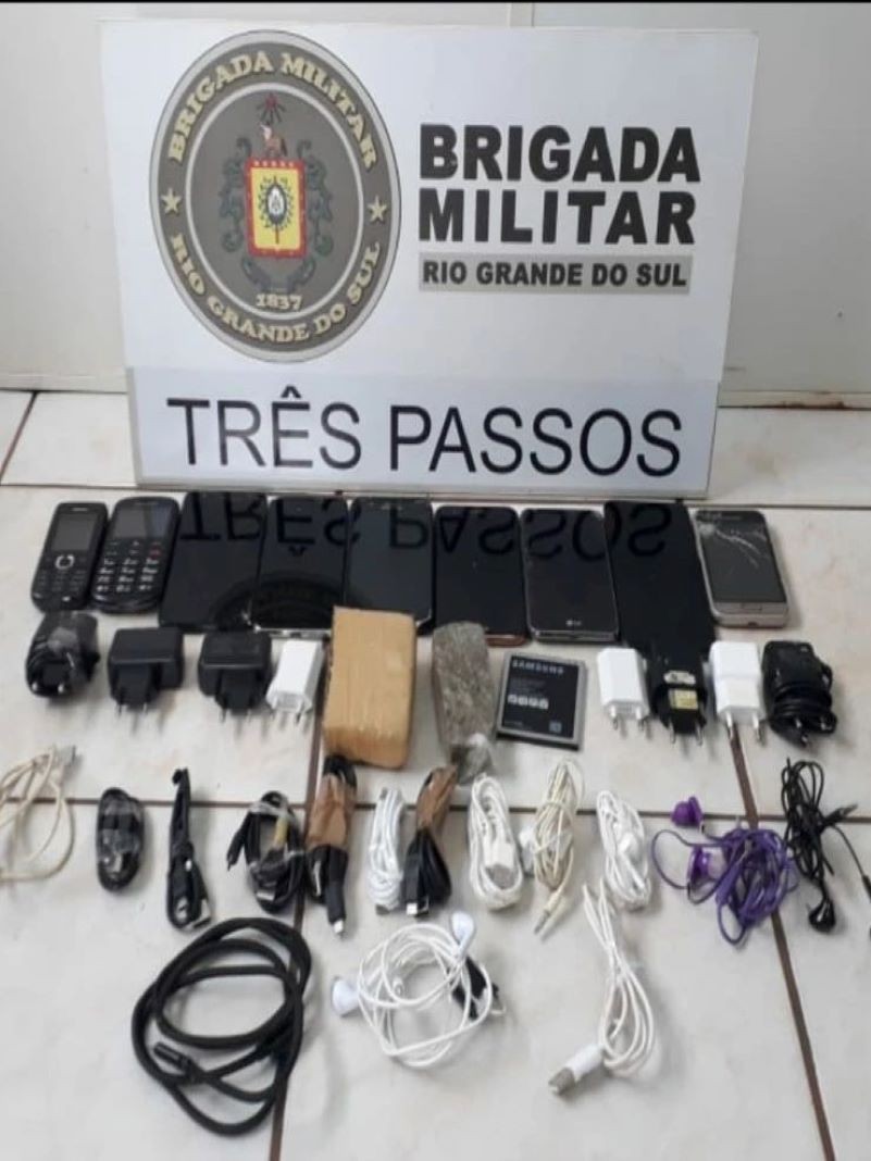 Brigada Militar apreende drogas em Três Passos
