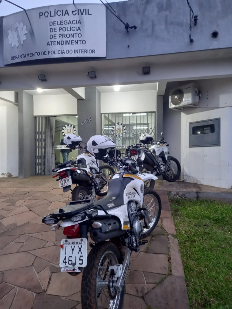 7ºRPMon prende indivíduo por furto de veículo em Santo Ângelo
