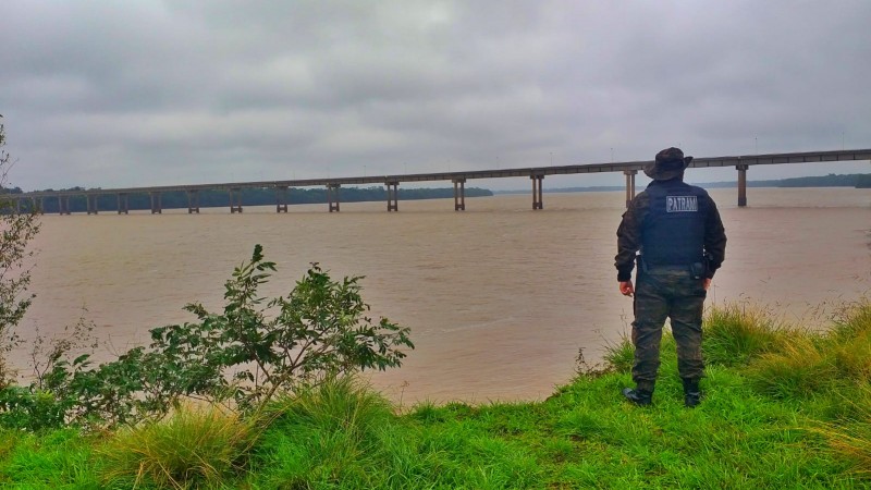 policiais militares da PATRAM realizam patrulhamento ambiental rural em São Borja