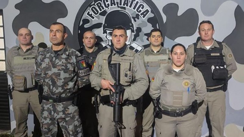 Policiais Militares da cidade de Toropi recebem treinamento em Santa Maria