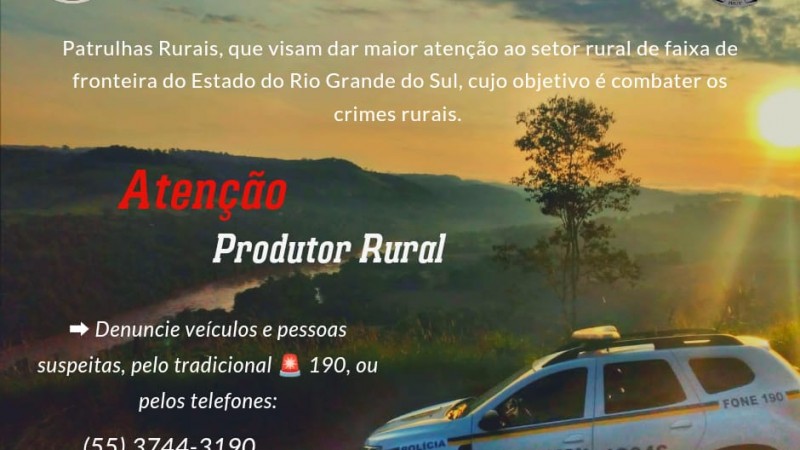 Card Operação Agro Horus