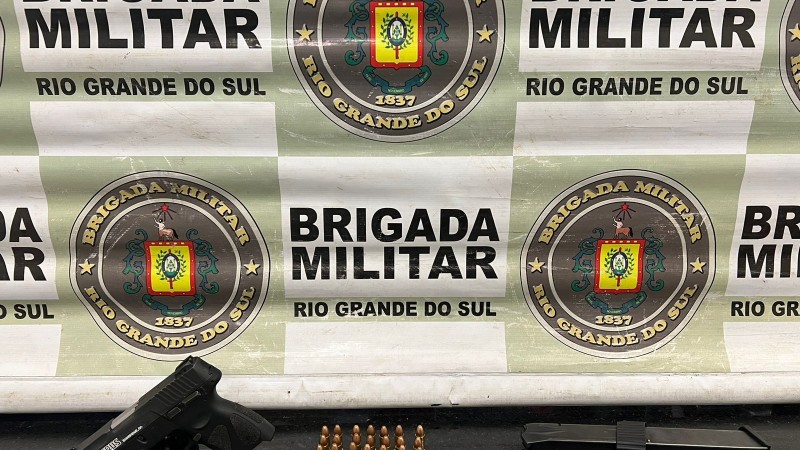 Apreensão de arma e munições em Capão da Canoa