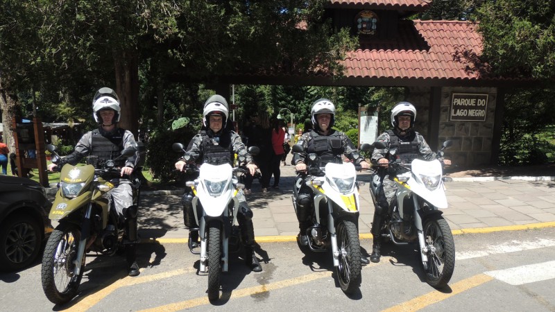 Efetivo já está realizando policiamento nos eventos e pontos turísticos