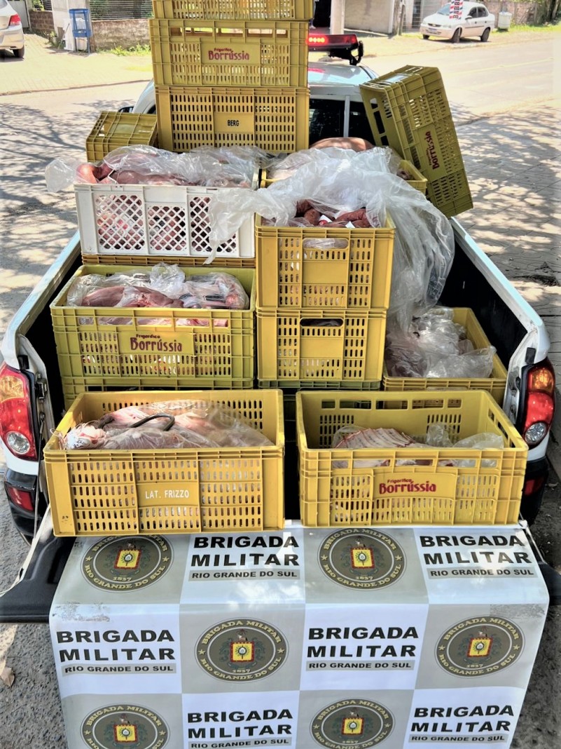 APREENSÃO DE CARGA ROUBADA EM NOVA SANTA RITA