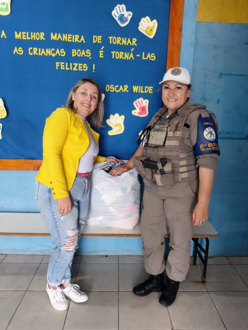 Entrega de roupas