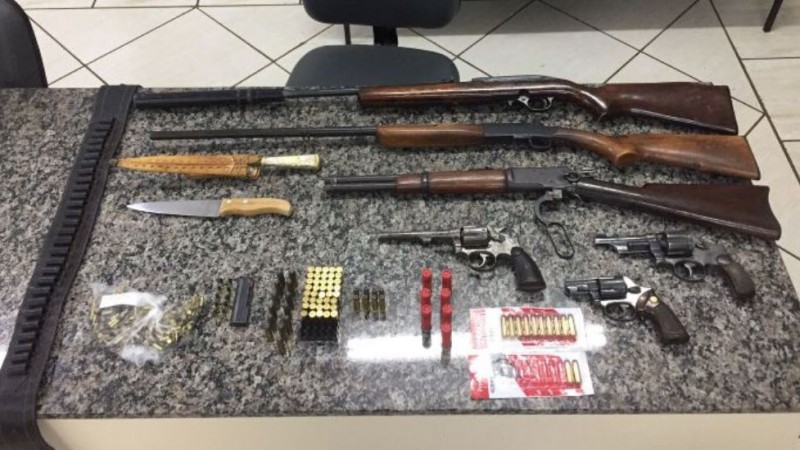 Apreensão de armas