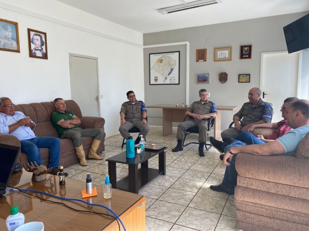 Reunião regularização área CRPO