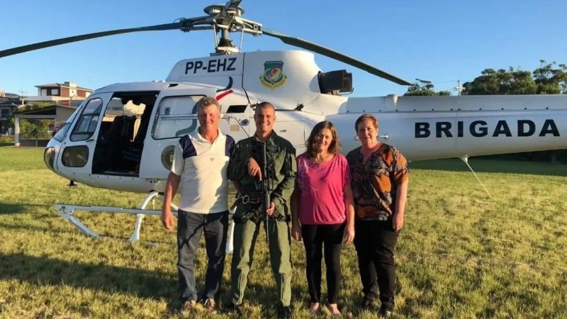 Sd Sartori e familiares