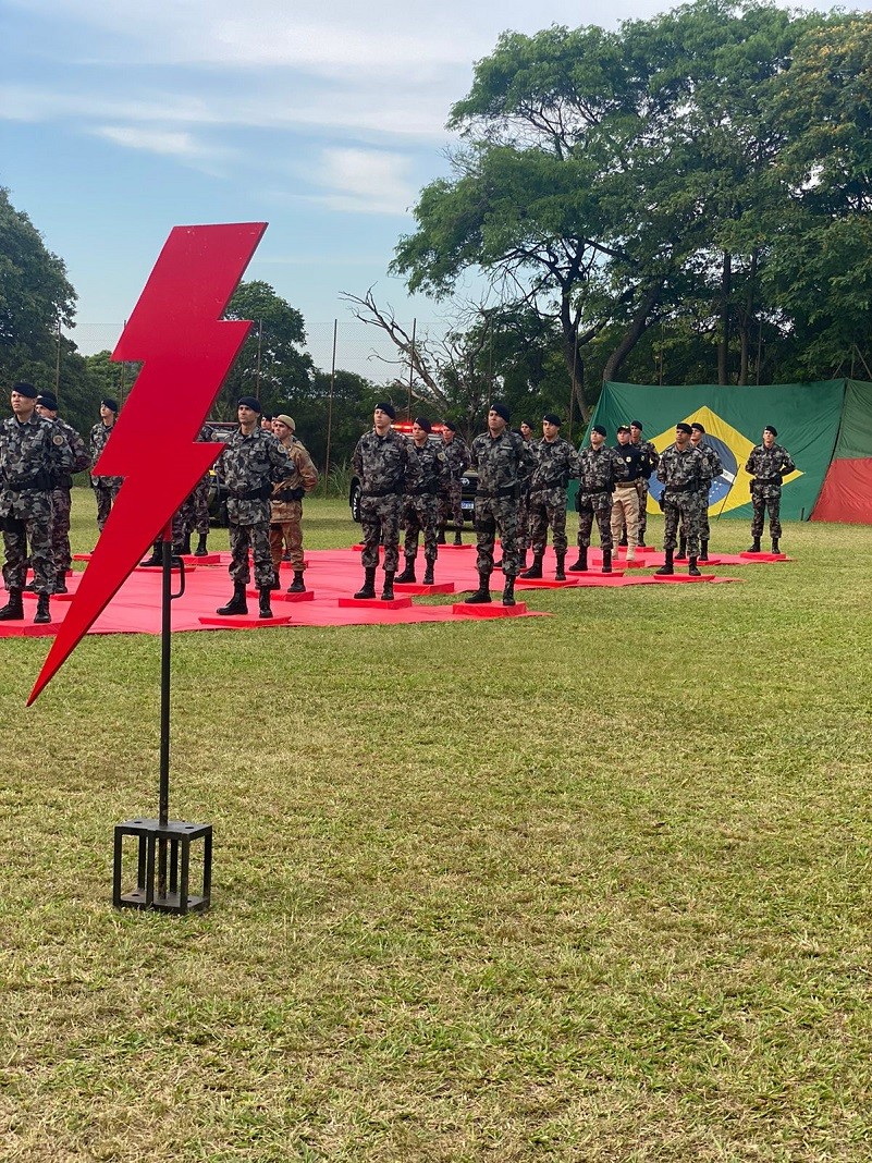 Polícia de Choque realiza Formatura de Curso de Especialização em Patrulhas Especiais
