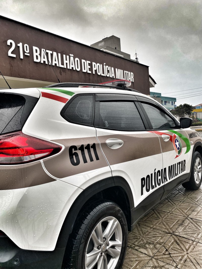 Foragidos foram abordados pelo 21º BPM em Florianópolis
