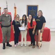 1º Concurso Literário realizado pela Brigada Militar de Santa Maria.