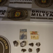 Materialidade da prisão por tráfico de entorpecentes 17º BPM