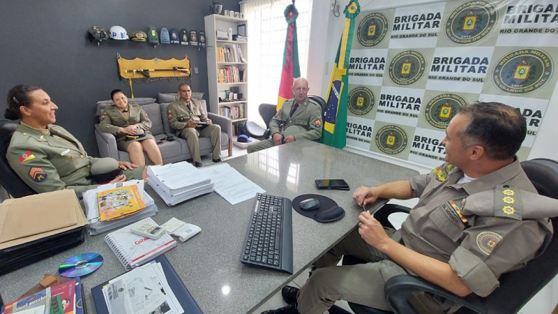 Comando Regional do Vale do Rio Pardo recebe quatro novos sargentos