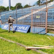 Brigada Militar finaliza vistoria ao Estádio do C E  Aimoré (7)