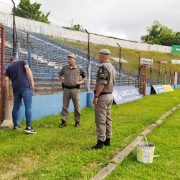 Brigada Militar finaliza vistoria ao Estádio do C E  Aimoré (8)