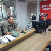 Comandante Regional concede entrevista para programa da rádios da Fandango