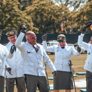 Comemoração dos novos oficiais - tenentes da Brigada Militar