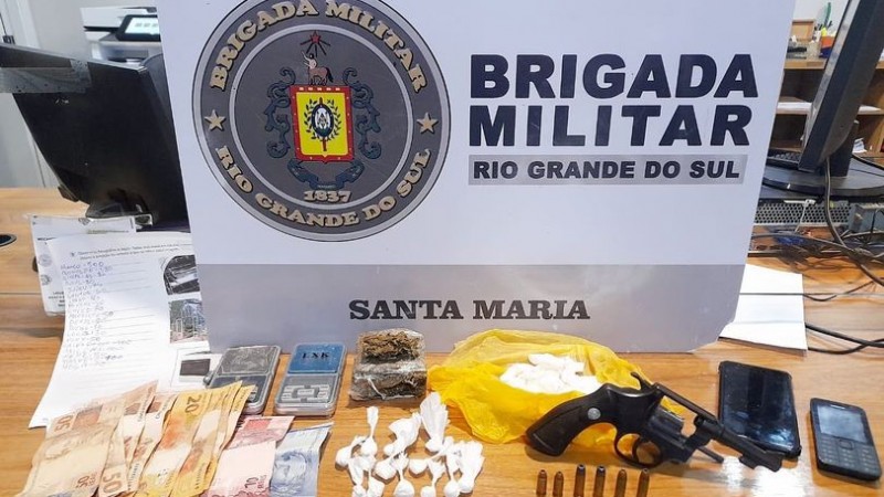 Armas e Drogas apreendidas