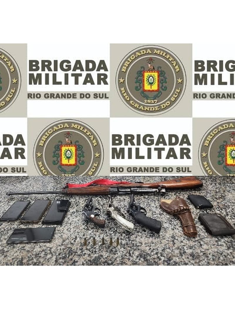 prisão porte ilegal de arma - 14Fev23 - operação pulso forte