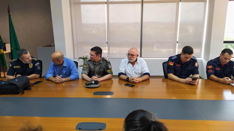 Comandante do 25° BPM participa de reunião do GGIM (1)