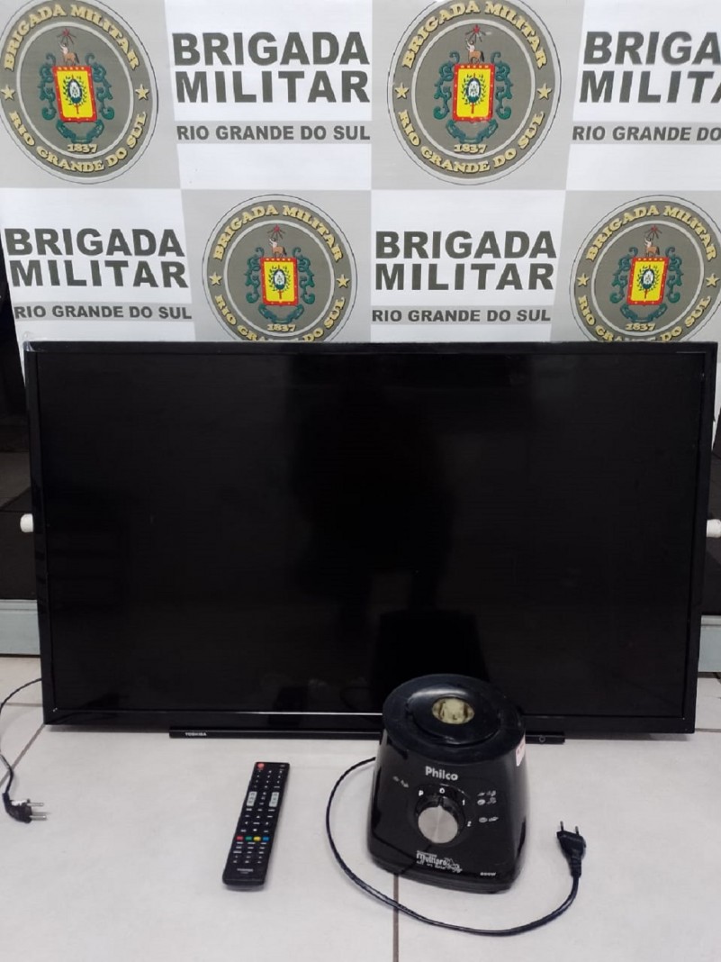 BM realiza prisão pelo crime de furto qualificado em Venâncio Aires