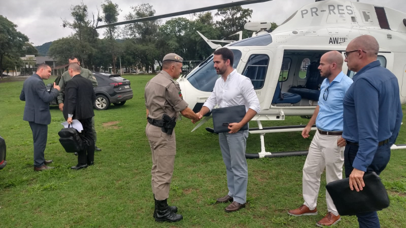 Governador do Estado do RS realiza visita a Santa Cruz do Sul