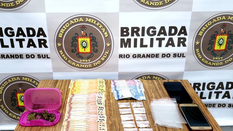 DROGA APREENDIDA EM FARROUPILHA