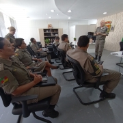 Visita do Chefe EMBM no DA