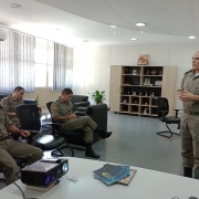 Visita do Chefe EMBM no DA