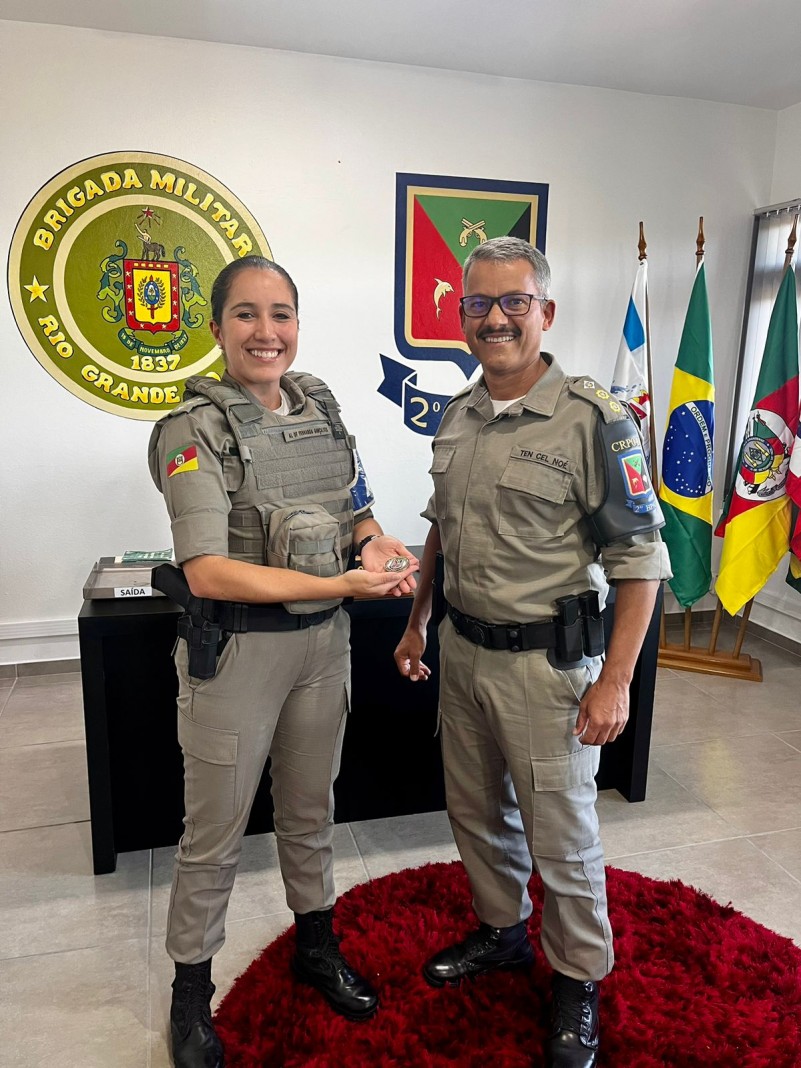 Comando do 2° BPAT recebe visita de representantes do Exército Brasileiro -  Brigada Militar