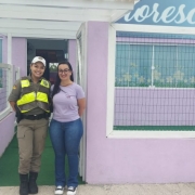 Policiamento em creche