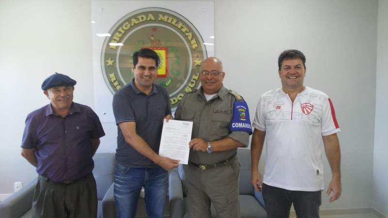 Visita Prefeito de Joia