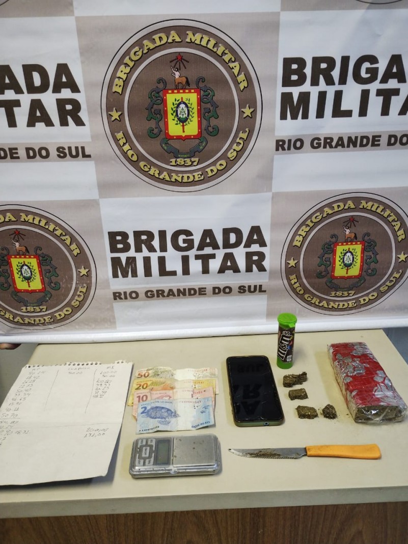 Prisão por tráfico em Tramandaí