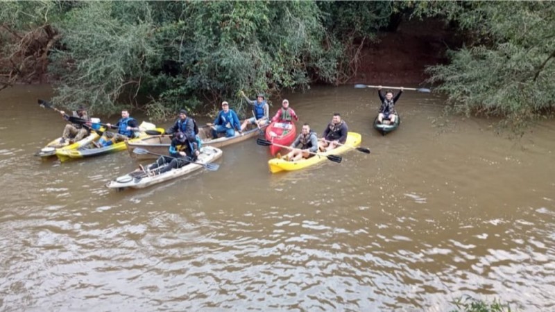 3° BABM participa da ação de limpeza do Rio da Várzea, em Carazinho 1