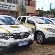 Novas viaturas do 25° BPM