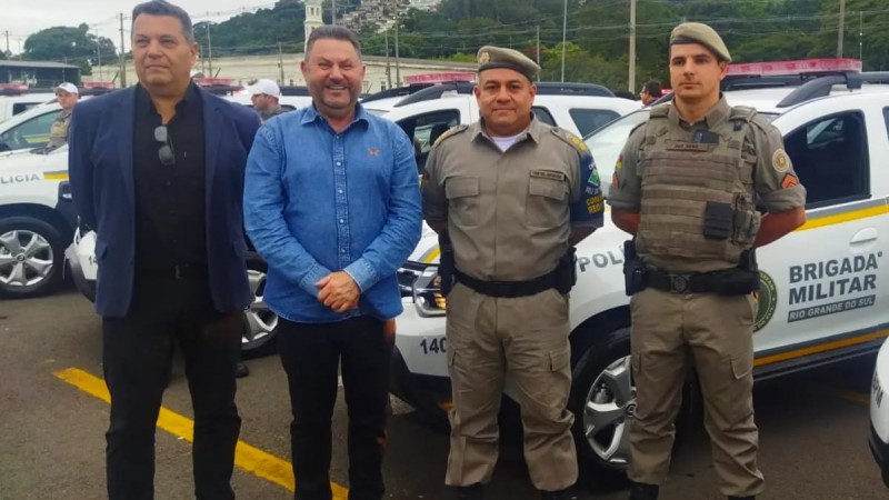 Entrega de viaturas novas para CRPO VT