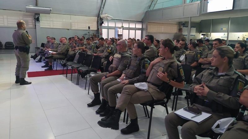 Efetivo do CRPO/VRS recebe instrução