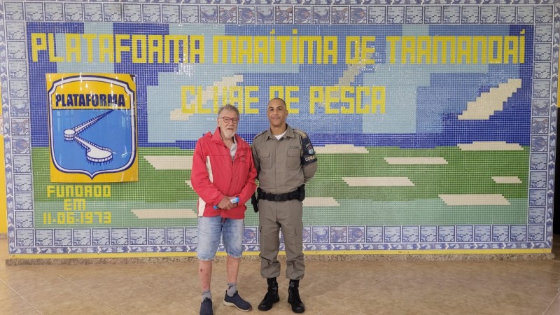 Hélio De Camillis e tenente-coronel Humberto