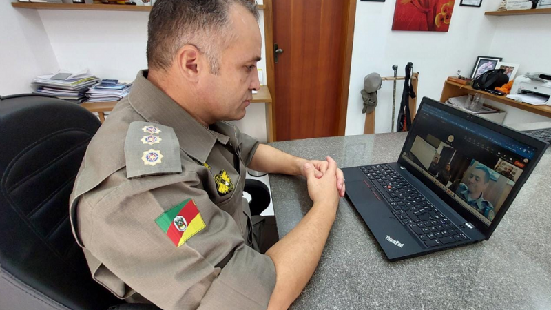Brigada Militar lança oficialmente plataforma SINESP CAD na Cia de Encruzilhada do Sul