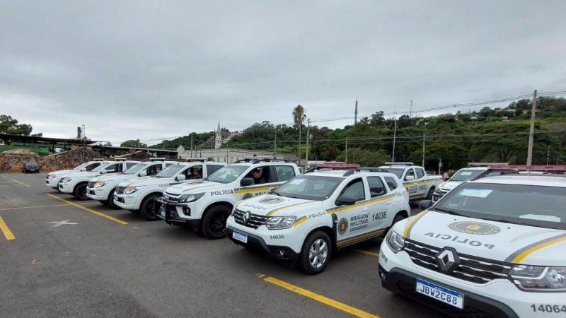 Comando Regional do Vale do Rio Pardo recebe novas viaturas