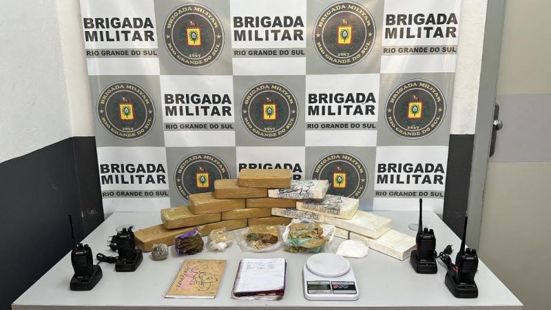 apreensão crack e cocaína em Caxias do Sul