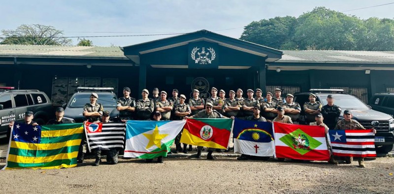 Turma de alunos do curso de Gerenciamento de crise