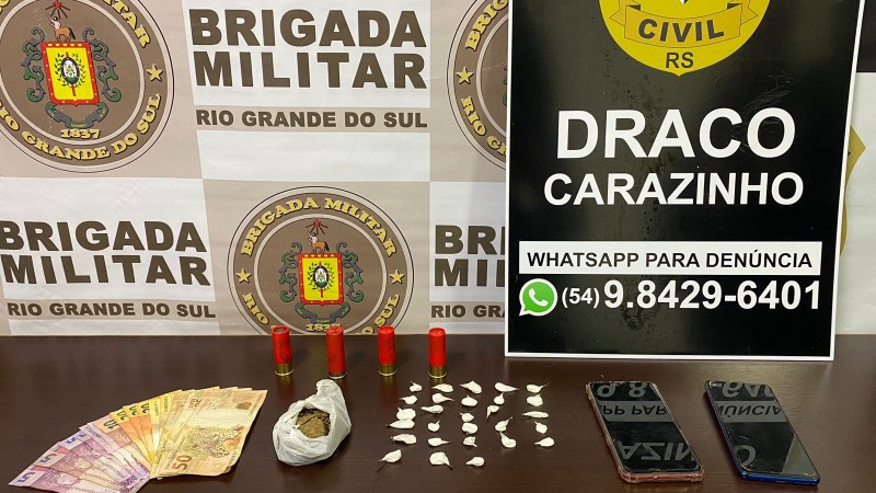 Brigada Militar e Polícia Civil realizam operação Cerco Fechado em Carazinho