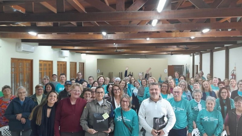 Brigada Militar participa de “roda de conversa” com Idosos em Venâncio Aires